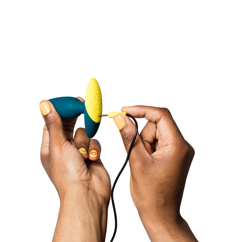 Анальная вибропробка Romp Bass, тёмно-зеленая RP281SG8 - Romp - С вибрацией - Купить